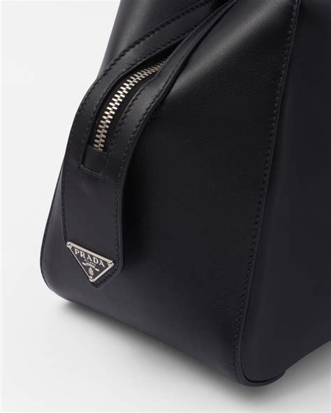 Borsa A Mano Small In Pelle Nero .